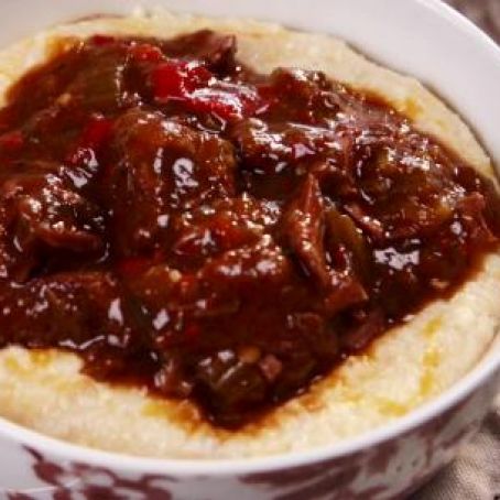 Laila's Stewed Beef with Creamy Cheese Grits*