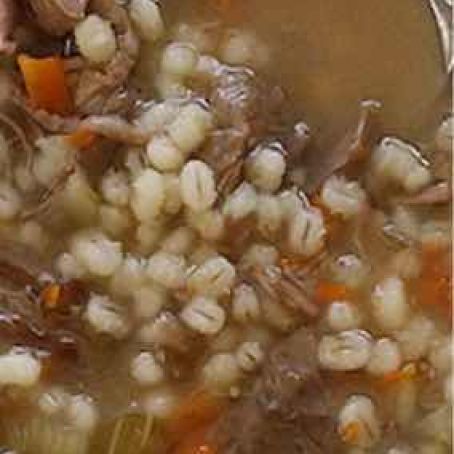 Mom's Beef Barley Soup
