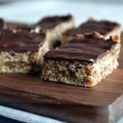 Chocolate Covered Medjool Date Bars