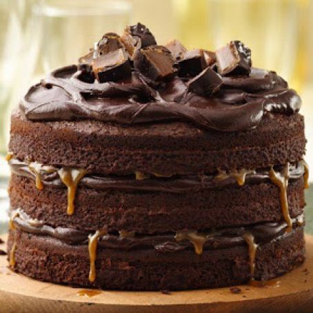 Tall, Dark and Stout Chocolate Layer Cake
