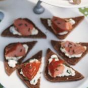 Chilled Salmon Appetizers