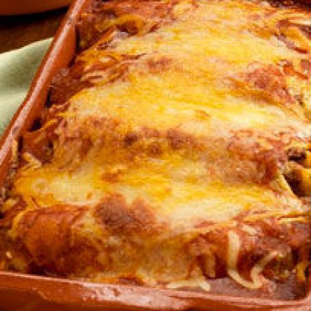 Baked Chicken and Cheese Enchiladas