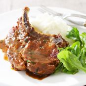 Cider-Braised Pork Chops
