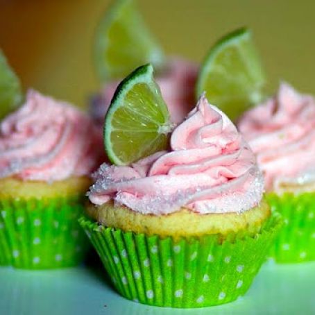 Strawberry Margarita Cupcakes