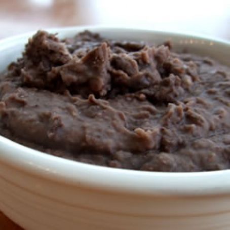 Refried Black Beans
