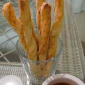 bread - Twisted Yeast Free Gluten Free Breadsticks with Cheese