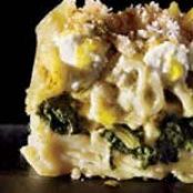 Garlicky Spinach Lasagna