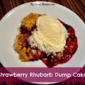Aunt Kaye's Rhubarb Dump Cake