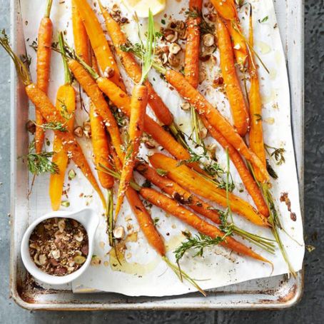 Spiced & Honey Roasted Carrots