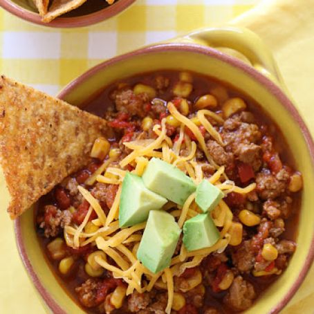 Crockpot Turkey Chili - Skinny Taste