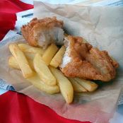 British Beer Battered Fish & Chips