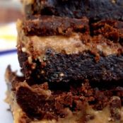 Chocolate Coffee Caramel Bars (Paleo)