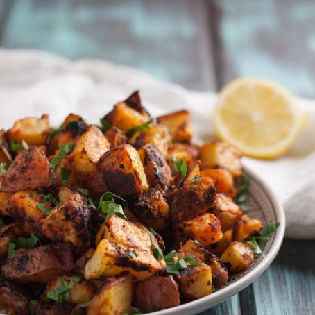 CRISPY OVEN ROASTED SPANISH POTATOES-FOOD LAB