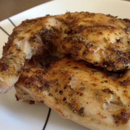 Garlic Roasted Chicken Leg Quarters