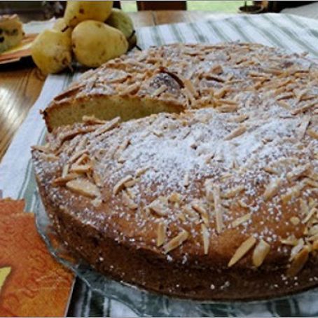 Almond Torta with Chocolate Chips