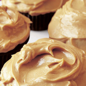 Chocolate Cupcakes and Peanut Butter Icing