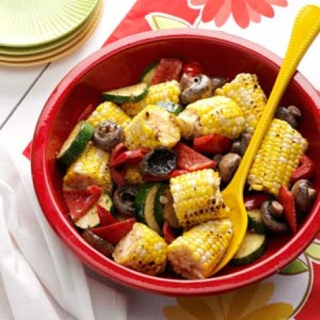 Grilled Corn Medley Recipe
