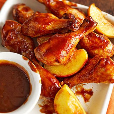 Peachy Barbecue Chicken-Slow Cooker