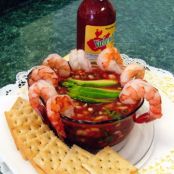 CAMARONES EN SALSA CATSUP AMERICANA