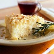 Lemon Rosemary Crumb Cake