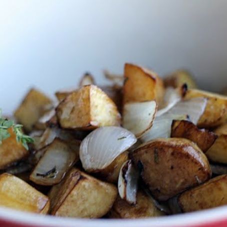 Balsamic Roasted Sweet Potatoes