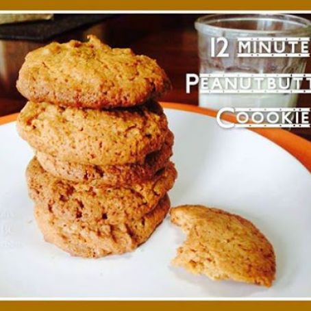 12 MINUTE PEANUT BUTTER COOKIE