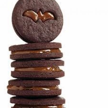 Dulce De Leche Bat Cookies