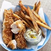 Baked Fish and Chips