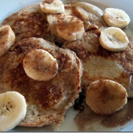 Banana Bread Protein Pancakes