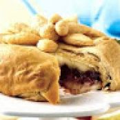 Crescent-Wrapped Cranberry Brie