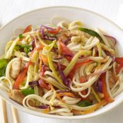 Pork and Egg Lo Mein