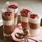 Mini Chocolate and Yogurt Parfaits