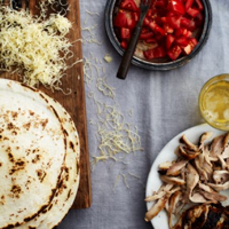 Grilled-Chicken Quesadillas