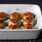 Baked Chicken Meatballs