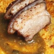 Pork Belly with Corn Crêpes (Asado de Cochinillo)