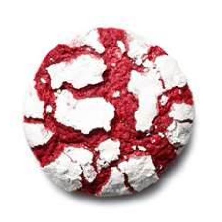 Red Velvet Crackle Cookies