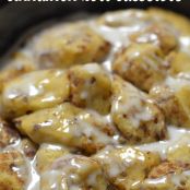 Crock Pot Cinnamon Roll Casserole