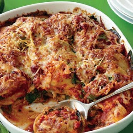 Spinach Ravioli Lasagna (Lazy-Day Lasagna)
