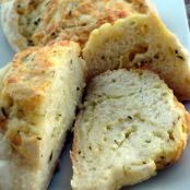 Cheese Stuffed Crusty Rolls