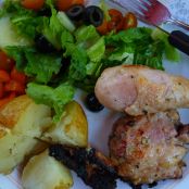 Sesame-Crusted Roast Chicken