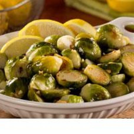 Lemony Brussels Sprouts