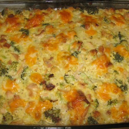 Turkey and Stuffing Bake (Sour Cream)