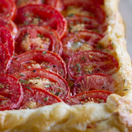 Tomato, Bacon and Gruyere Tart