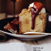 Apple Cake with Toffee Crust