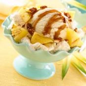 Grilled Pineapple A La Mode