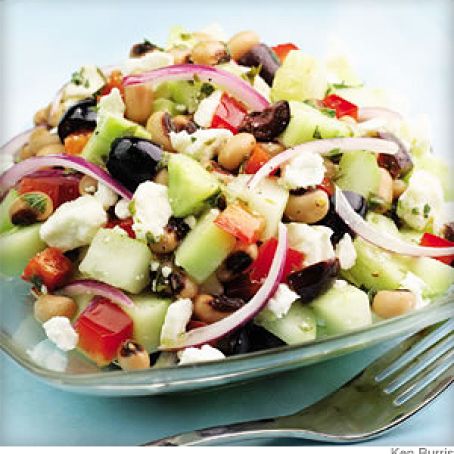 Cucumber & Black-Eyed Pea Salad