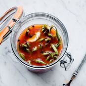Bloody Mary – Pickled Green Beans