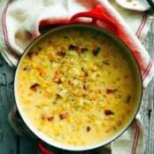 Smoky Corn Chowder with Bacon