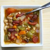 Vegetarian 17 Bean Soup