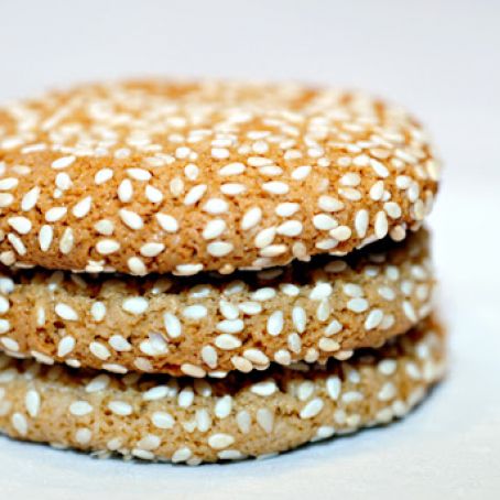 Paleo Sesame Cookies